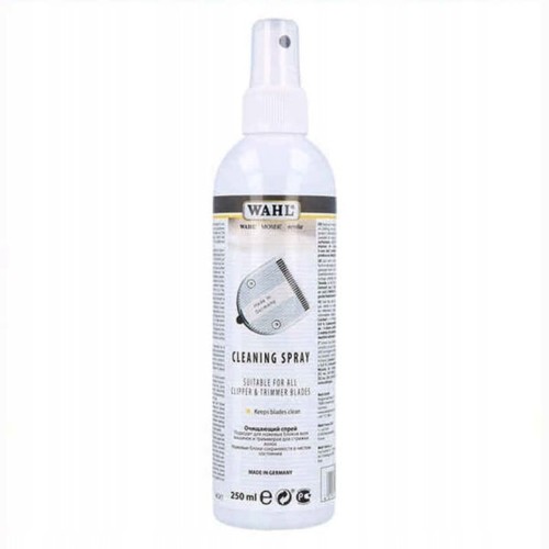 Profesjonalny spray czyszczący Wahl 250ml do higienicznej pielęgnacji noży maszynek i trymerów.