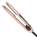 Cyfrowy wyświetlacz LCD i przyciski regulacji temperatury w prostownicy Wahl Pro Glide.