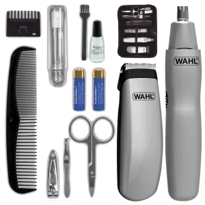 Podróżny zestaw trymerów do uszu, nosa, zarostu, okolic uszu i szyi Wahl 9962-1816 Travel Kit