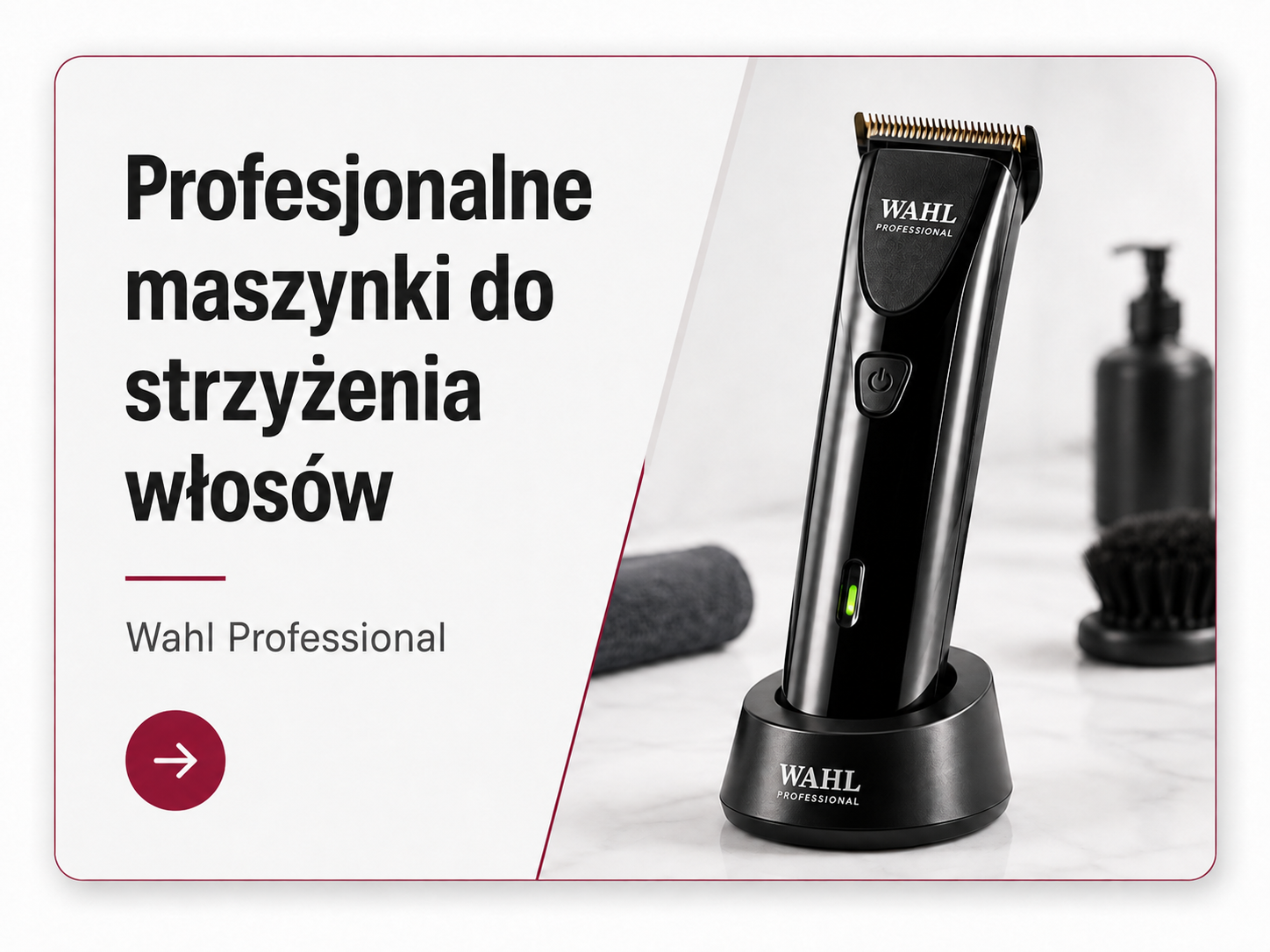 Profesjonalne maszynki do strzyżenia włosów Wahl Professional
