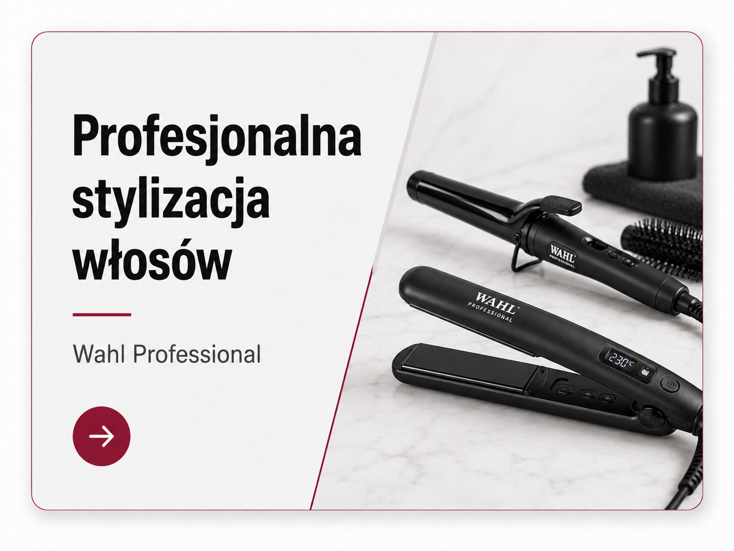Profesjonalna stylizacja włosów Wahl Professional
